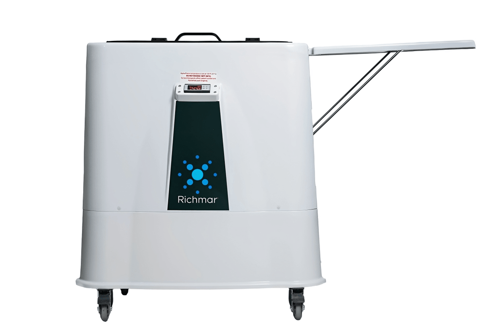 Richmar HydraTherm Deluxe Moist Heat Therapy Unit with Divider Rack & Packs