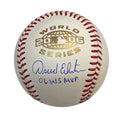 David Eckstein Autographed "06 WS MVP" 2006 WS Logo Baseball