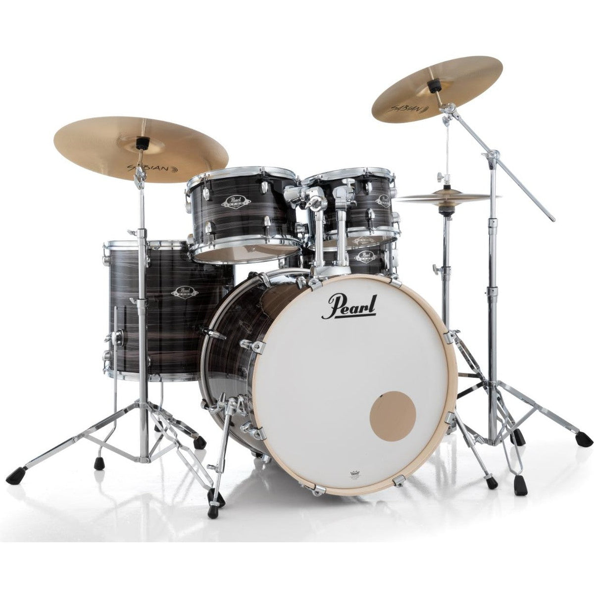 Pearl Export 5pc Drum Set 22/10/12/16/14 Amethyst Twist w/Stands & Sabian Cymbals (22/10/12/16/14 / Amethyst Twist)