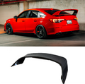 Epsilon+ Sport Wing for 22-26 Honda Civic Sedan [FE1/FE2] (Wingless / Generic Gloss Black)