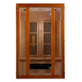 Maxxus "Aspen" Dual Tech 2-Person Low EMF FAR Infrared Sauna - Canadian Hemlock