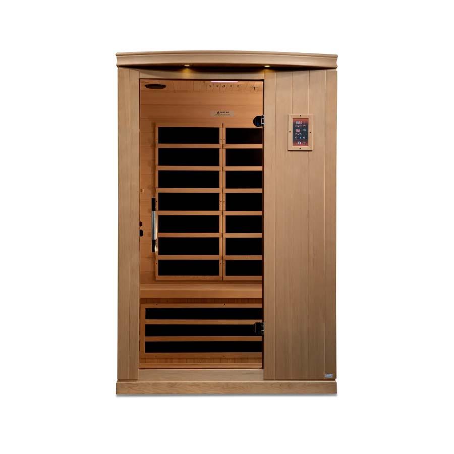 Dynamic Venice Elite 2-Person Ultra Low EMF FAR Infrared Sauna - Canadian Hemlock