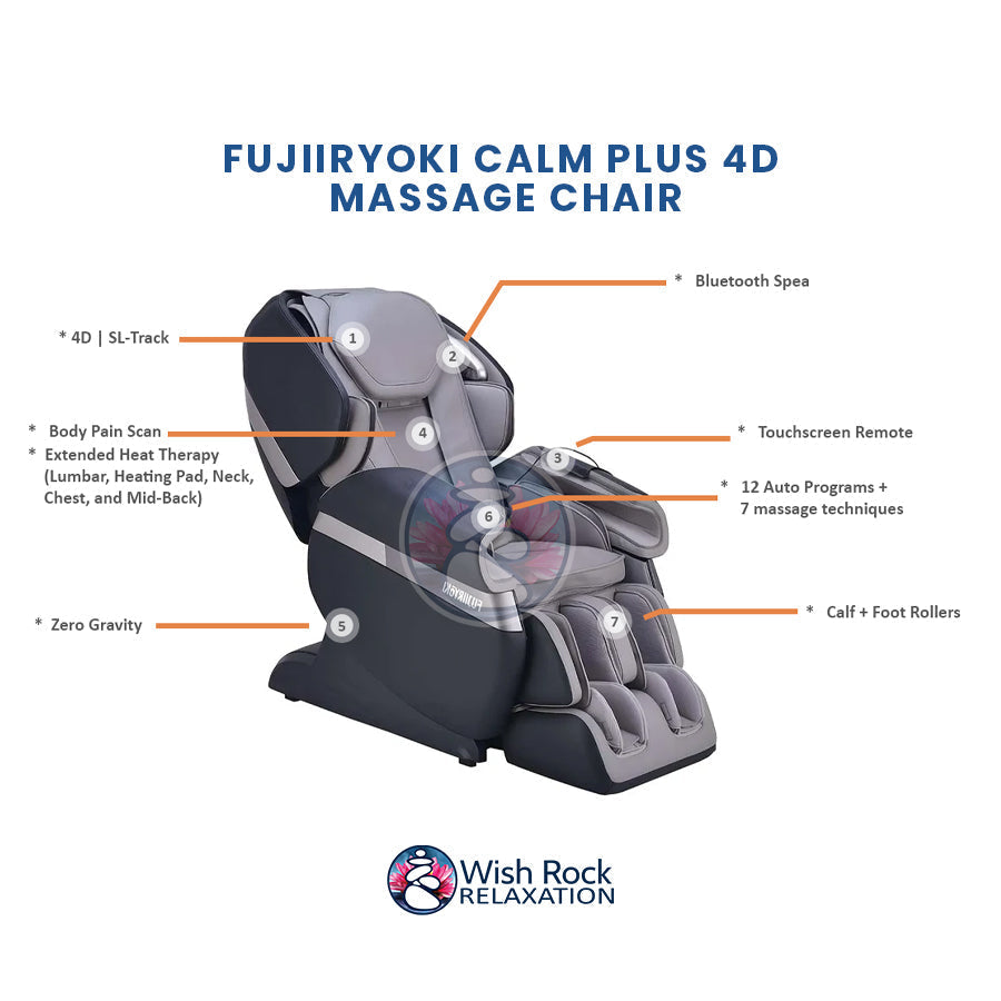 Fujiiryoki Calm Plus 4D Massage Chair