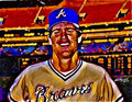 Atlanta Braves Dale Murphy 12x18 Framed Lithograph - 1 of 50