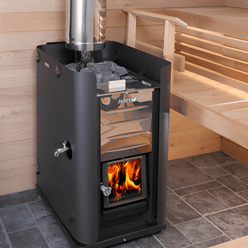 Harvia Pro 20 ES Pro Series ES, 24.1kW, Wood Sauna Stove with Water Tank