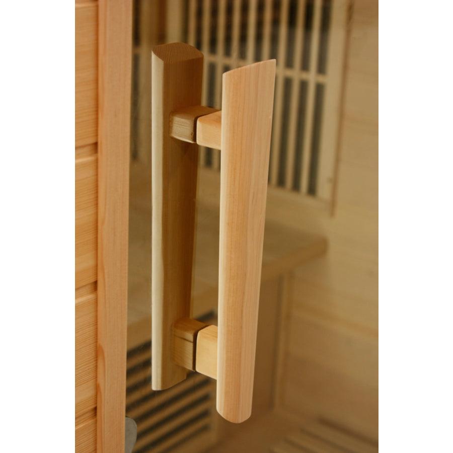 Maxxus "Cholet Edition" 2-Person Near Zero EMF FAR Infrared Sauna - Canadian Red Cedar