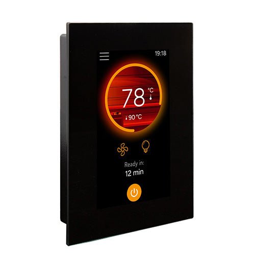 Harvia Spirit SP90E 9kW Sauna Heater Package, Black