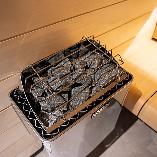 Harvia KIP60W KIP Series 6KW Sauna Heater, Stainless Steel