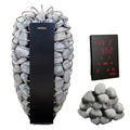 Harvia Spirit SP90E 9kW Sauna Heater Package, Black