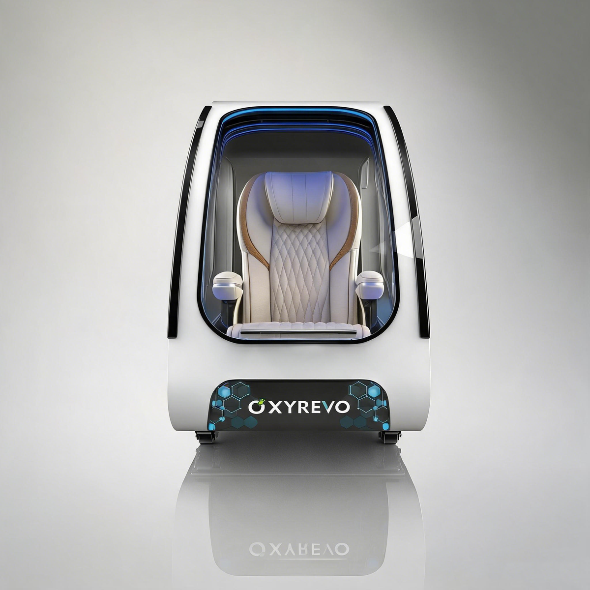 OxyRevo Space60 Pro Mini 2.0 ATA Hard Shell Sitting Hyperbaric Oxygen Chamber
