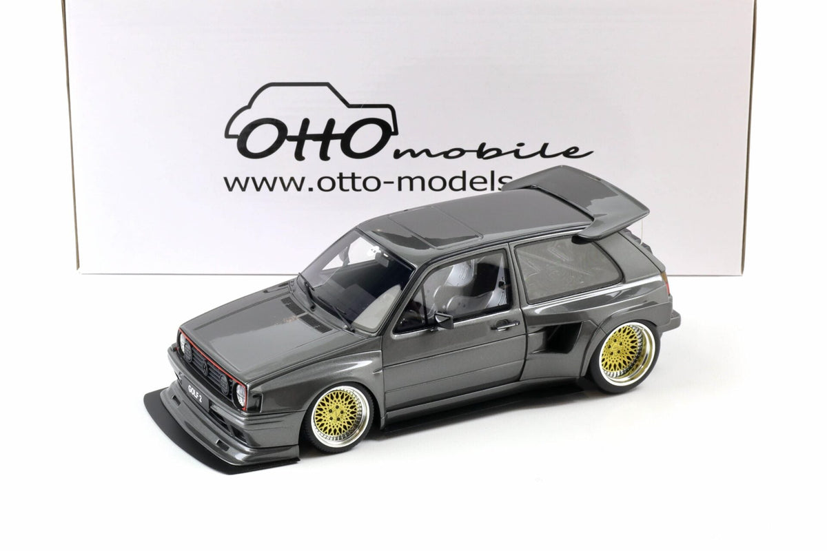 Otto 2021 Volkswagen Golf MK II GTi Khyzyl Saleem Ascot Grey Metallic 1:18 (Default Title (3048))