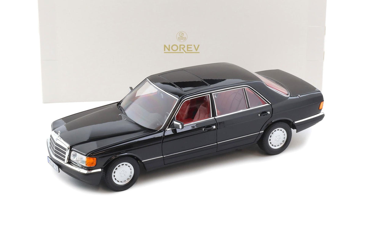 Norev 1991 Mercedes-Benz 560 SEL (W126) Black 1:18