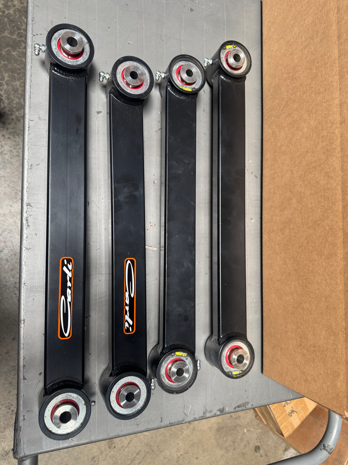 [Open Box] 1994-2002 CARLI SUSPENSION DODGE RAM 2500/3500 CONTROL ARMS (1994-2002 2500/3500 4x4 w/ 12mm upper & 14mm lower)