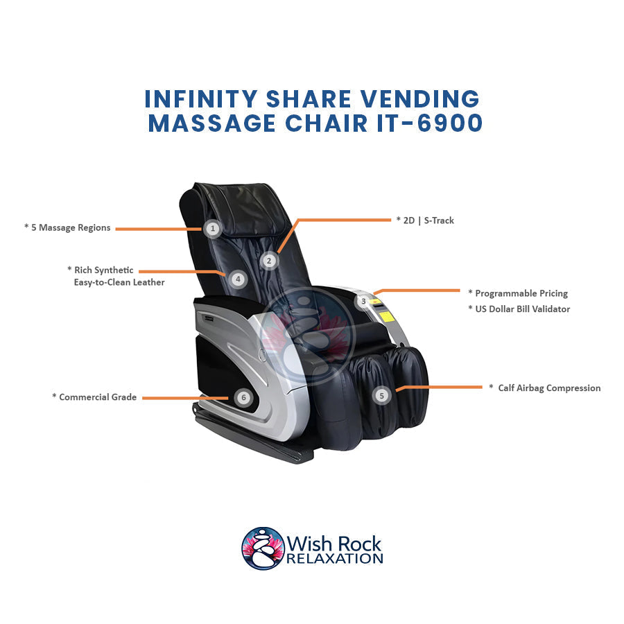 Infinity Share Vending Massage Chair IT-6900