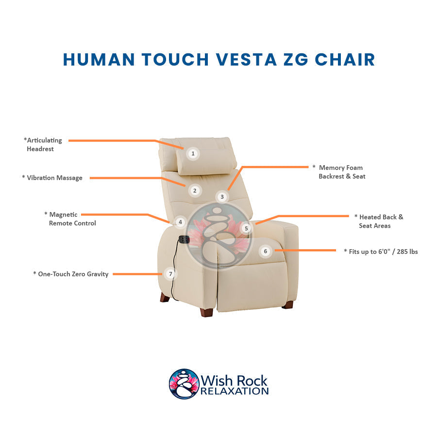 Human Touch Vesta ZG Chair