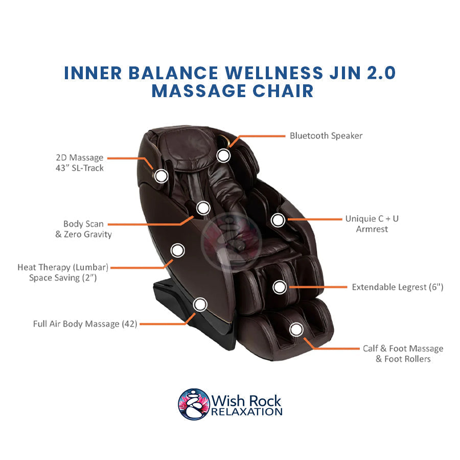 Inner Balance Wellness Jin 2.0 Massage Chair