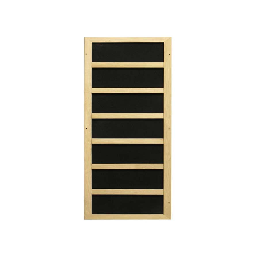 Dynamic San Marino 2-Person Low EMF FAR Infrared Sauna - Canadian Hemlock
