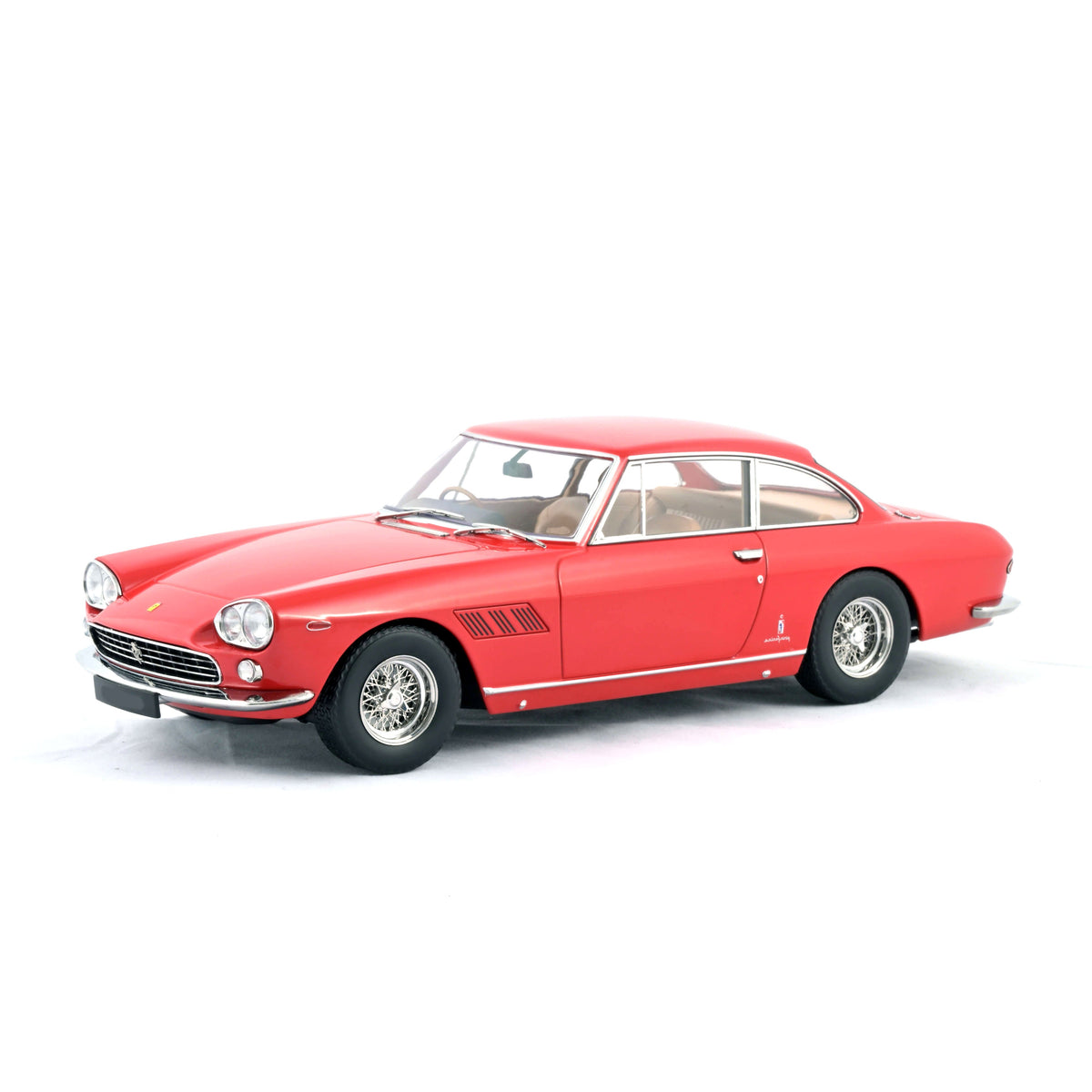 Ferrari 330 GT 2+2 1964 rouge avec intérieur Beige 1/18