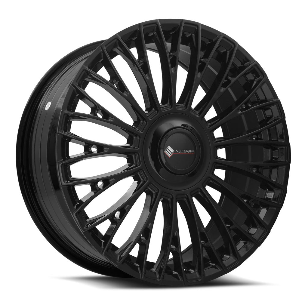 VORS LT95 20" 5x112 Gloss Black (20x8.5 et35 / 5x112 / cb73.1)