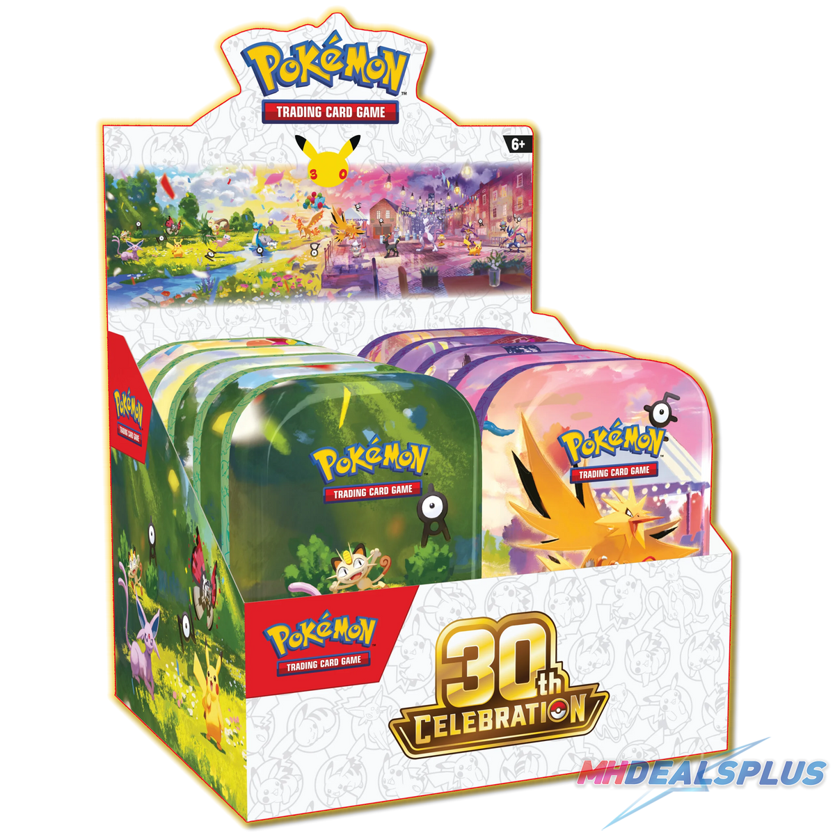 (Pre-Order) Pokemon 30th Celebration Mini Tin Display