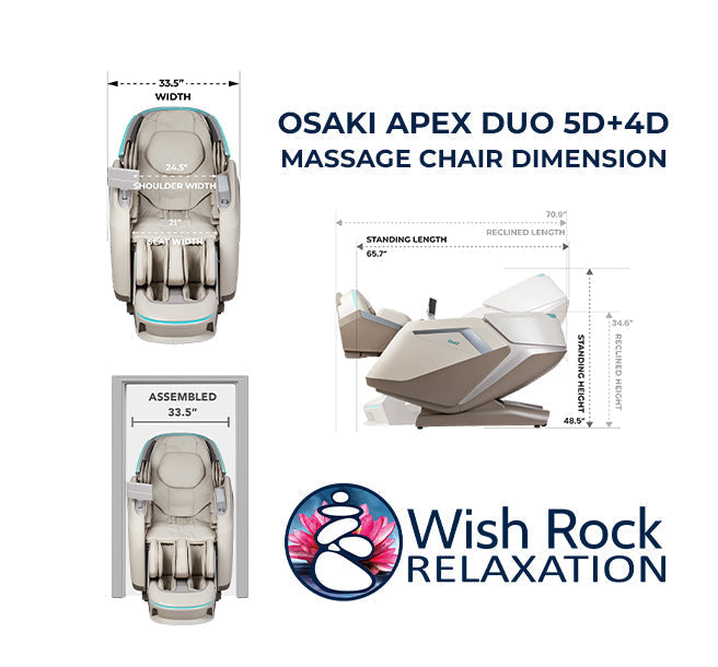 Osaki Ai Apex Duo 5D+4D Massage Chair