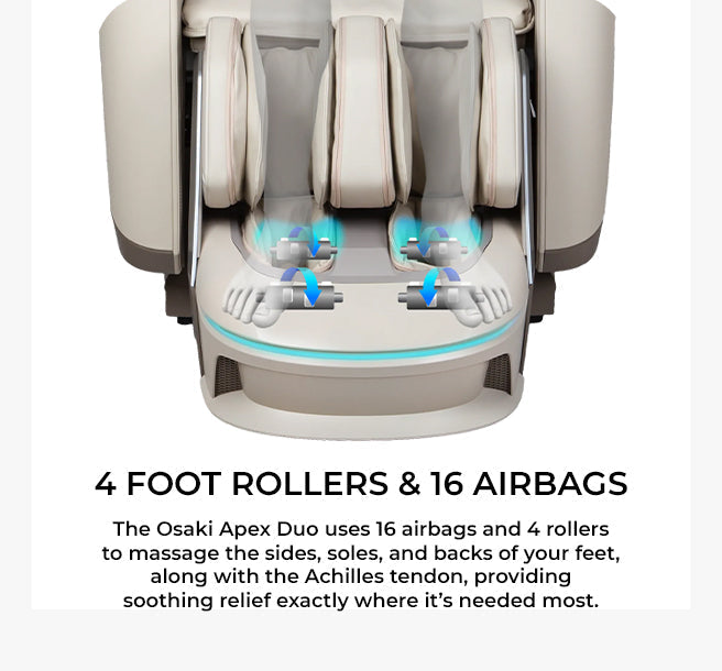 Osaki Ai Apex Duo 5D+4D Massage Chair