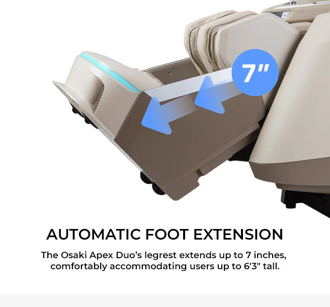Osaki Ai Apex Duo 5D+4D Massage Chair
