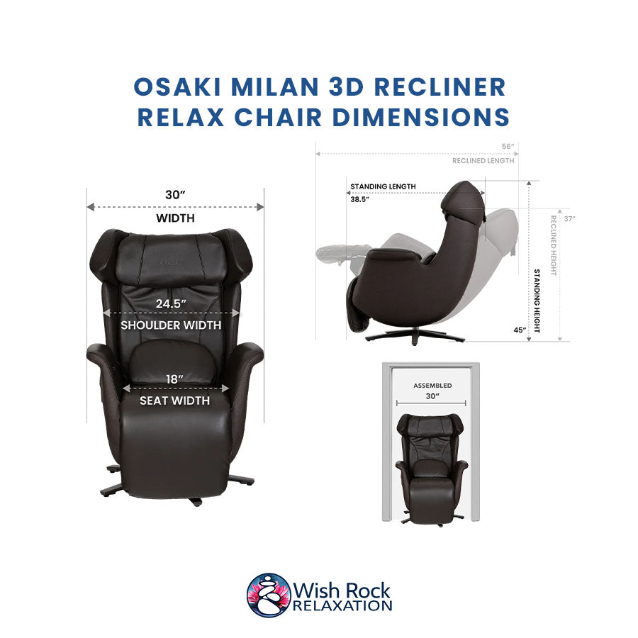 Osaki Milan 3D Recliner Relax Chair