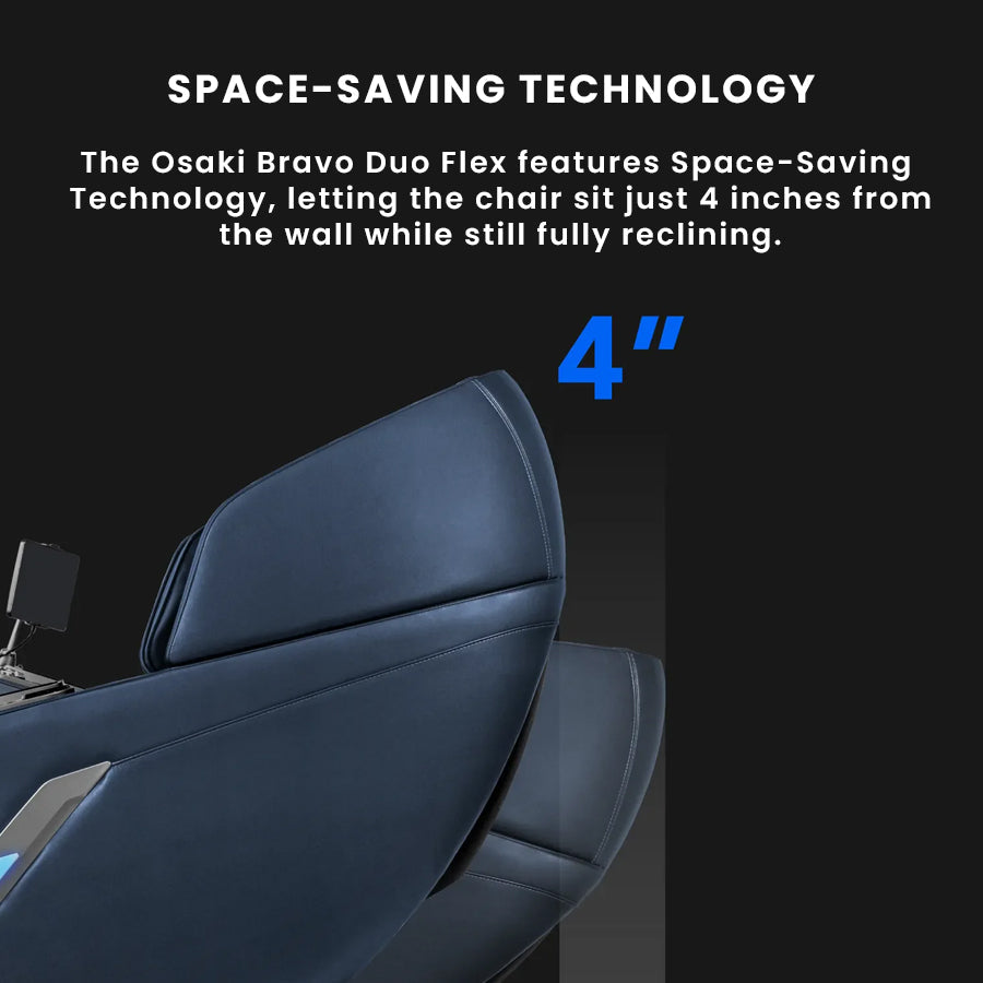Osaki 4D + 3D Bravo Duo Flex Massage Chair