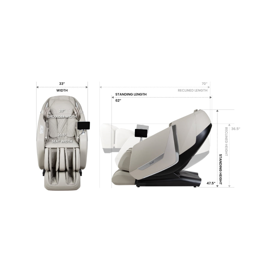 Osaki Kairos Duo 5D+4D Massage Chair