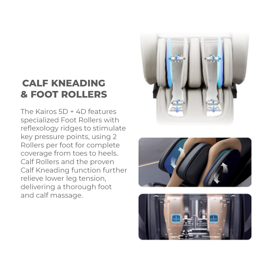 Osaki Kairos Duo 5D+4D Massage Chair