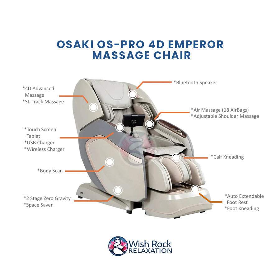 Osaki OS-Pro 4D Emperor Massage Chair