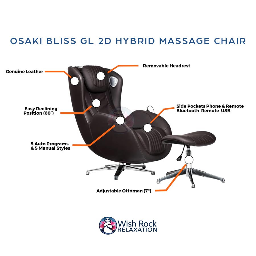 Osaki Bliss GL 2D Hybrid Massage Chair