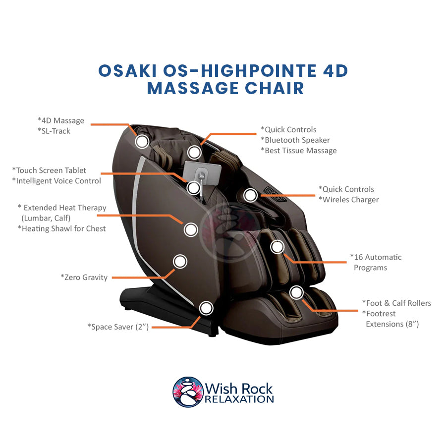 Osaki OS-Highpointe 4D Massage Chair
