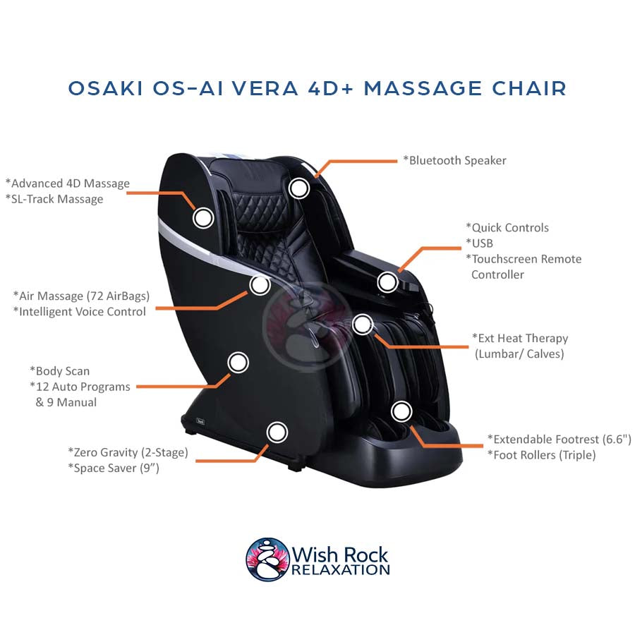 Osaki Platinum OP-Vera 4D+ Massage Chair