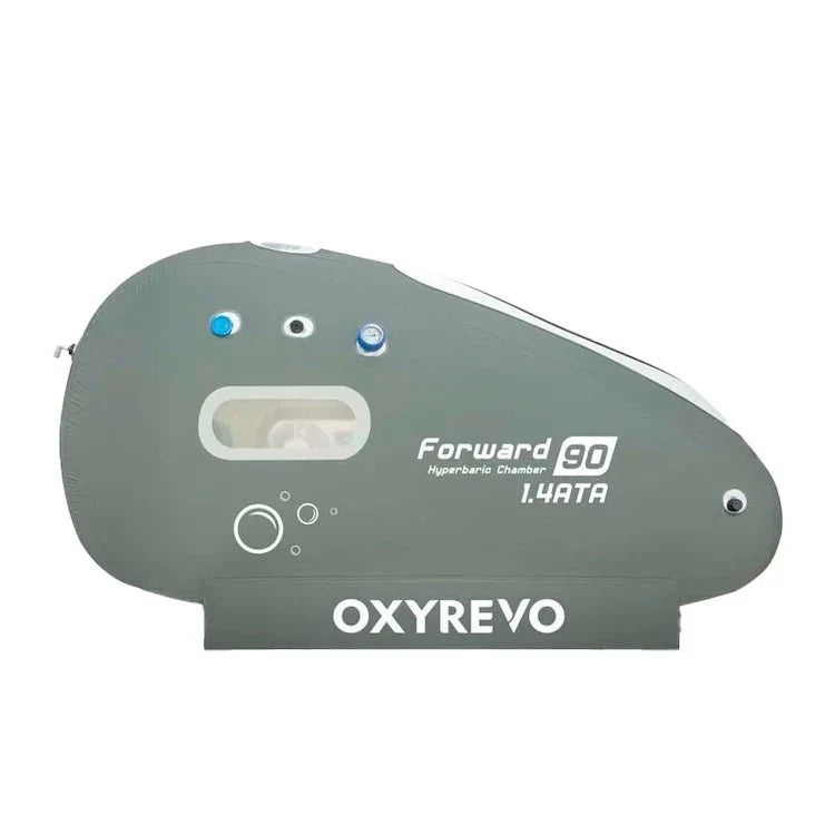 OxyRevo Forward90 MINI 1.4 to 1.5 ATA Portable Sitting Hyperbaric Chamber