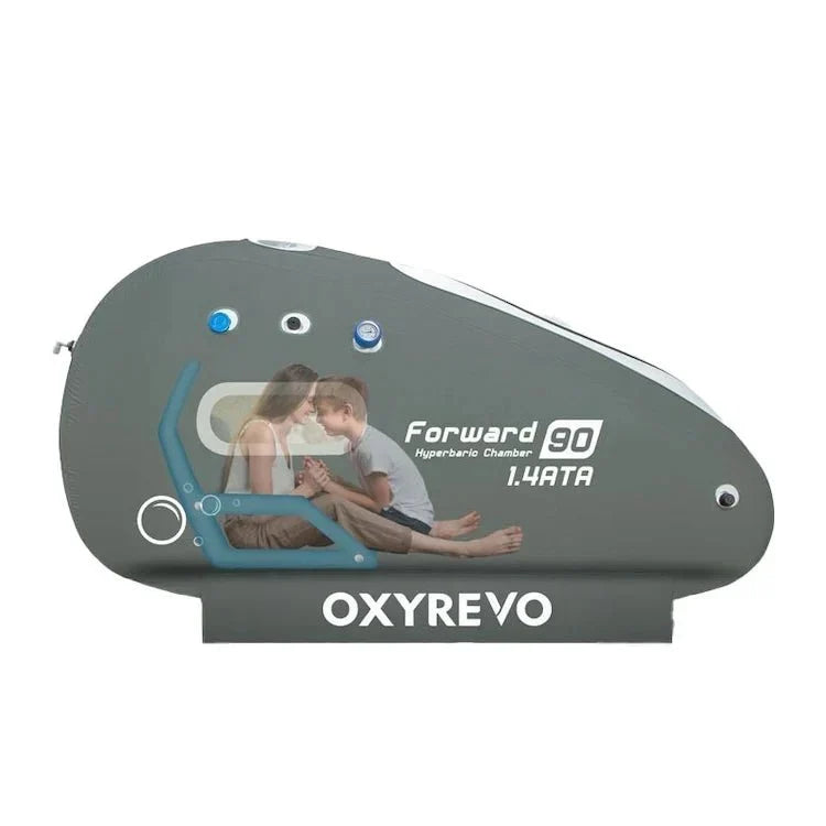 OxyRevo Forward90 MINI 1.4 to 1.5 ATA Portable Sitting Hyperbaric Chamber