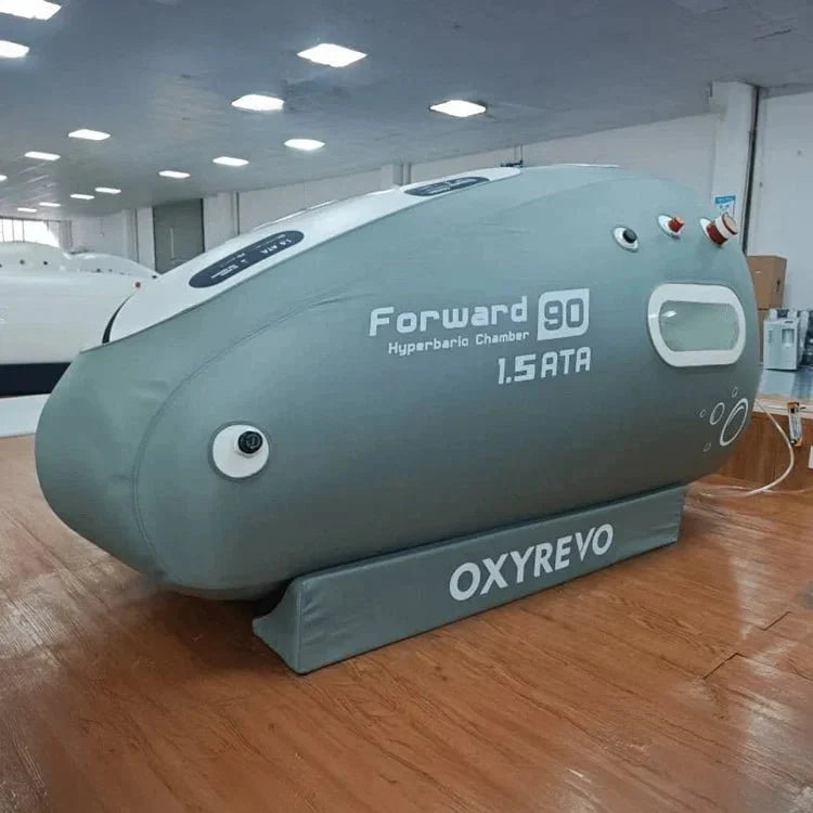 OxyRevo Forward90 MINI 1.4 to 1.5 ATA Portable Sitting Hyperbaric Chamber