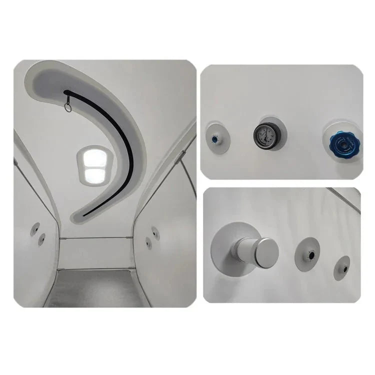 OxyRevo Forward90 MINI 1.4 to 1.5 ATA Portable Sitting Hyperbaric Chamber