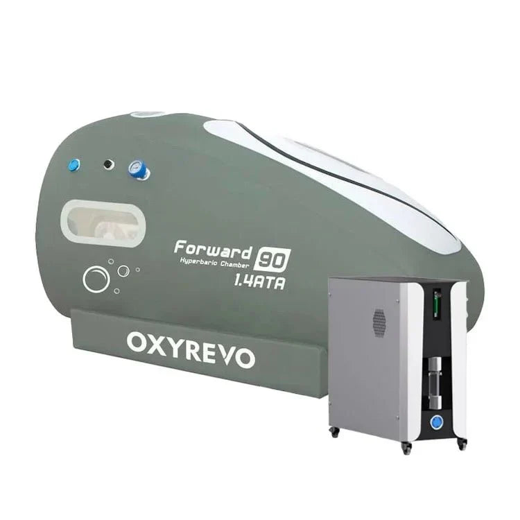 OxyRevo Forward90 MINI 1.4 to 1.5 ATA Portable Sitting Hyperbaric Chamber