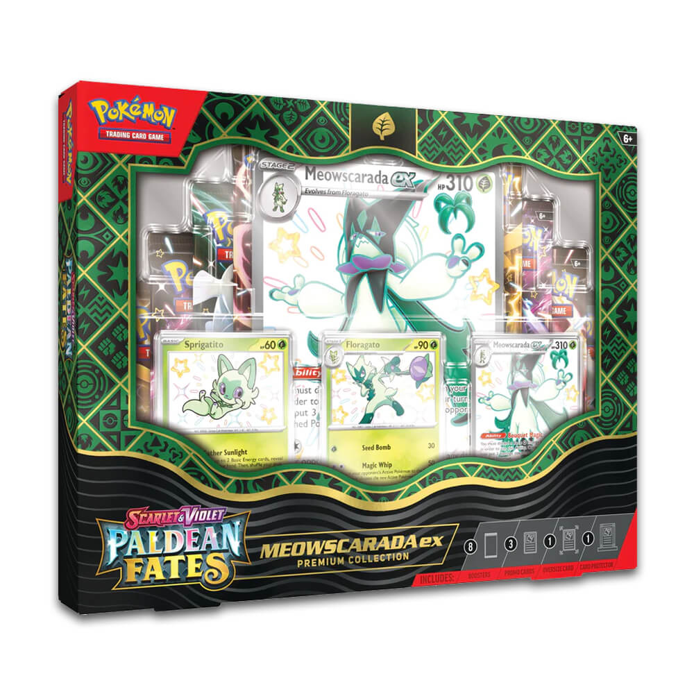 Pokémon Scarlet & Violet Paldean Fates EX Premium Collection - Meowscarada
