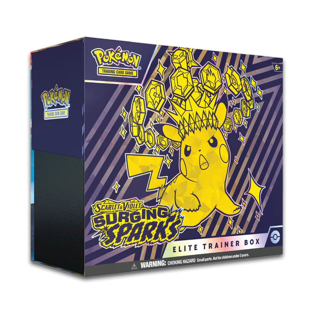 Pokémon - Scarlet & Violet Surging Sparks - Elite Trainer Box (Boîte de 9 paquets)