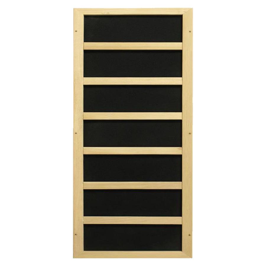 Dynamic Heming 2-Person Corner Low EMF FAR Infrared Sauna - Canadian Hemlock