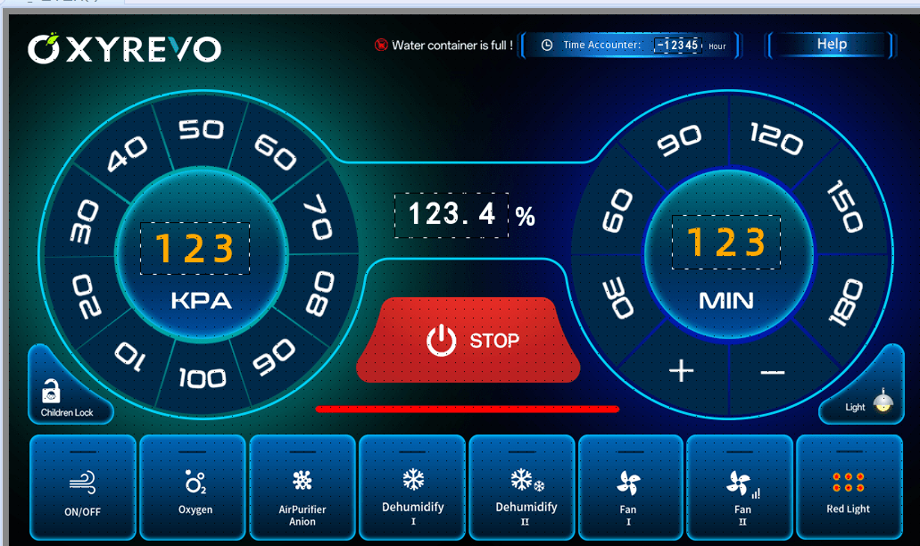 OxyRevo Quest36 Pro 2.0 ATA Hard Shell Lying Hyperbaric Oxygen Chamber