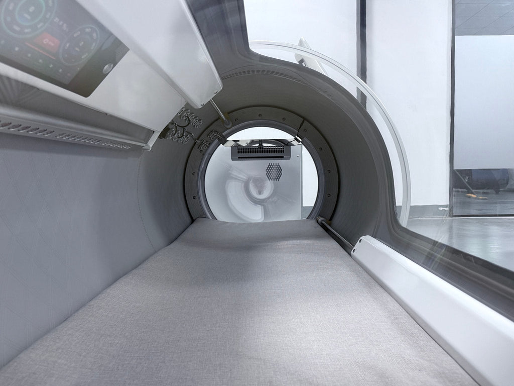 OxyRevo Quest36 Pro 2.0 ATA Hard Shell Lying Hyperbaric Oxygen Chamber
