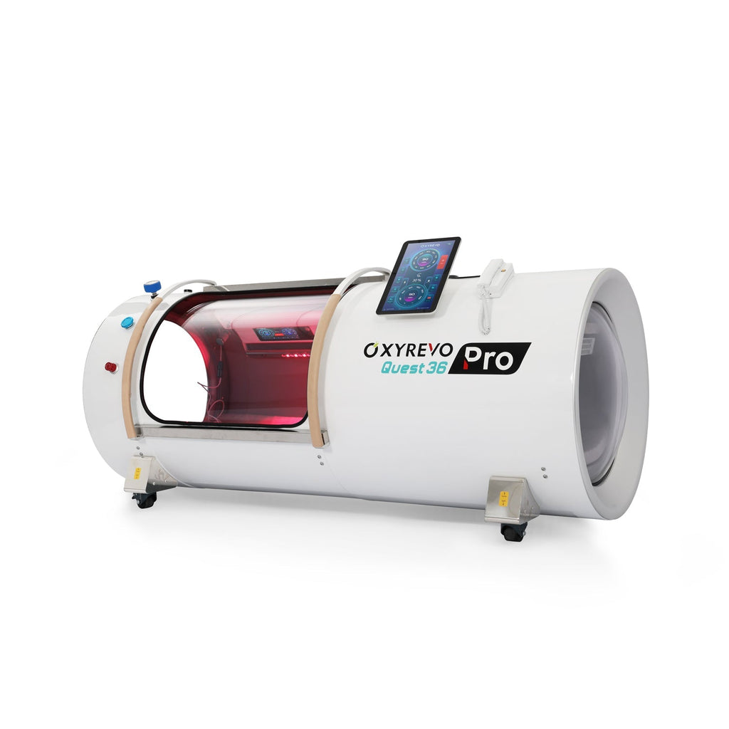 OxyRevo Quest36 Pro 2.0 ATA Hard Shell Lying Hyperbaric Oxygen Chamber