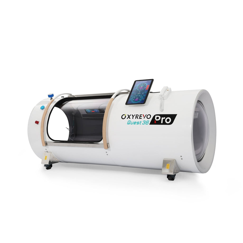 OxyRevo Quest36 Pro 2.0 ATA Hard Shell Lying Hyperbaric Oxygen Chamber