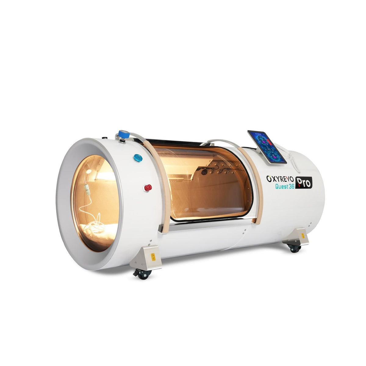 OxyRevo Quest36 Pro 2.0 ATA Hard Shell Lying Hyperbaric Oxygen Chamber