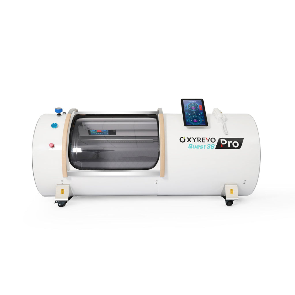 OxyRevo Quest36 Pro 2.0 ATA Hard Shell Lying Hyperbaric Oxygen Chamber