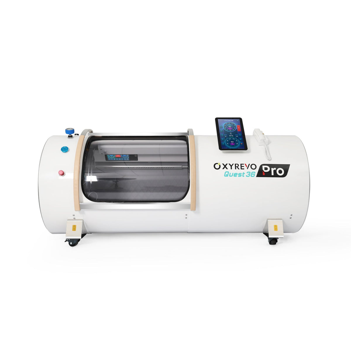 OxyRevo Quest36 Pro 2.0 ATA Hard Shell Lying Hyperbaric Oxygen Chamber